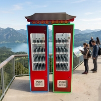 Distributeur de Omikuji Multilingue en Libre-Service avec Anglais, Japonais, Chinois pour le Monde Entier