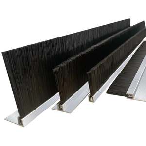 <span class=keywords><strong>Brosse</strong></span> à bandes <span class=keywords><strong>de</strong></span> taille personnalisée en usine Brosses en nylon H/y/F/T/U Bande <span class=keywords><strong>de</strong></span> <span class=keywords><strong>brosse</strong></span> d'étanchéité en alliage d'aluminium <span class=keywords><strong>pour</strong></span> joint inférieur <span class=keywords><strong>de</strong></span> <span class=keywords><strong>porte</strong></span> <span class=keywords><strong>de</strong></span> <span class=keywords><strong>garage</strong></span> - Product Image 2