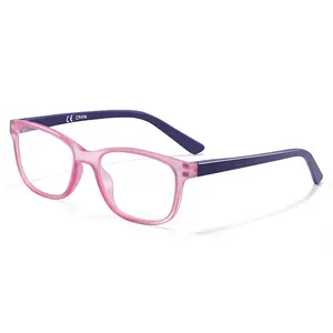 Дешевые оптовые цены пластиковые анти-голубые световые блокирующие очки Блок компьютерные очки для детей
