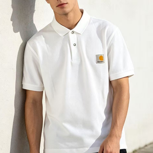Polo pour homme en coton 100% de haute qualité, manches courtes, personnalisable, pour la vente en gros, avec logo Hartt, pour usage intensif - Product Image 5