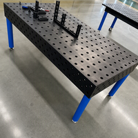 Meja Las Fleksibel 3D untuk Penempatan Jig, Penyangga Benda Kerja, dan Perakitan Komponen