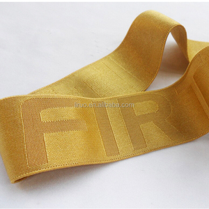 Tùy chỉnh Vàng Jacquard ban nhạc đàn hồi sáng bóng - Product Image 5