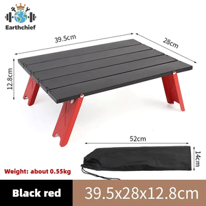 <span class=keywords><strong>Table</strong></span> <span class=keywords><strong>pliante</strong></span> portable pour le <span class=keywords><strong>camping</strong></span> en plein air, <span class=keywords><strong>table</strong></span> <span class=keywords><strong>basse</strong></span> miniature en alliage d'aluminium légère avec sac <span class=keywords><strong>de</strong></span> rangement, <span class=keywords><strong>table</strong></span> IGT <span class=keywords><strong>de</strong></span> plage - Product Image 2