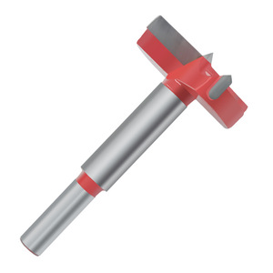 Foret Forstner en carbure, tige ronde de 6,35 mm, pour le travail du bois, outil d'agrandissement de trous, usage domestique - Product Image 1