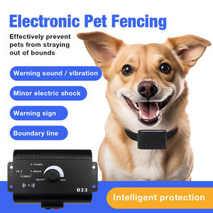 Nuevo Sistema de Cerca Eléctrica para Entrenamiento de Perros al Aire Libre, Control Remoto Inalámbrico Invisible, Collar con Sonido y Descarga para Uso Doméstico - Product Image 4