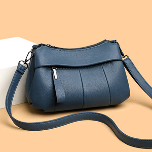 Borsa da donna in morbida pelle borsa a tracolla di alta qualità da donna nuova piccola borsa da donna di mezza età - Product Image 3