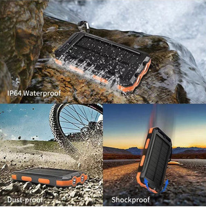 Banco <span class=keywords><strong>de</strong></span> Energía Portátil Solar Impermeable <span class=keywords><strong>de</strong></span> Plástico para Exteriores con Brújula, 20000mAh <span class=keywords><strong>de</strong></span> Gran Capacidad, Venta al por Mayor Transfronteriza - Product Image 3