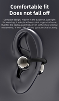 Écouteurs TWS OWS à clipser, Bluetooth 5.3, sans fil, écologiques, pour le gaming, étanches IPX-4, commande vocale tactile, affichage numérique, faible consommation