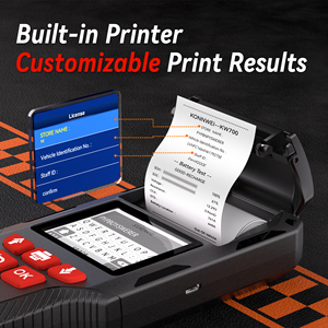 Tester per Batterie 2025 con Stampante Konnwei Kw700, Analizzatore per Batterie al Litio, AGM, GEL, EFB e al Piombo-Acido - Product Image 3