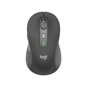 Logitech M750 Universal Mouse Wireless Mouse Symmetrical Mouse 2.4GHz USB Receiver Optical Navigation Ergonomics for Laptops