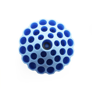 Boîte de rangement pour fraises dentaires, design en nid d'abeille rotatif à 360 degrés pour accessoires de perceuse dentaire - Product Image 3