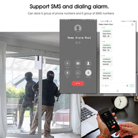 Kit d'alarme sans fil GSM tendance OEM/ODM, nouvelle génération, contrôlable via l'application Tuya Smart Life, système d'alarme Wi-Fi, systèmes d'alarme, sécurité domestique