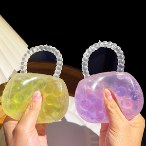 Jouet à presser en forme de pierre précieuse et perle, super doux, à rebond lent, pour la relaxation, cadeau idéal pour Noël, Halloween - Product Image 6