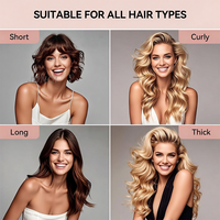 Bandeau de bouclage sans chaleur en velours avec logo personnalisé, rouleaux de bouclage géants pour cheveux, pour dormir, sans chaleur, pour boucles féminines, ensemble de soins capillaires