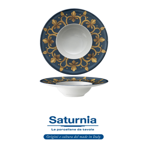 Bol à pâtes Royal Print 27,5 cm Intérieur 14,5 Napoli Saturnia - Product Image 4