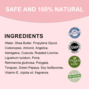 קרם להגדלת חזה לנשים, לוגו פרטי, לעיצוב מחדש, שיפור ומיצוק החזה, תוספי צמחים - Product Image 3