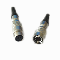 Connecteur de capteur YC8 Mini 4 broches à verrouillage automatique pour automobile, type BNC circulaire 8 mm Push-Pull Mâle YC8