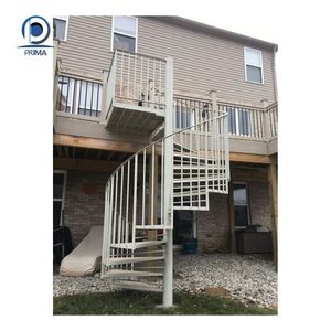 PRIMA froid Z <span class=keywords><strong>forme</strong></span> faisceau acier fer marches <span class=keywords><strong>escalier</strong></span> en colimaçon moderne Simple Style dans la <span class=keywords><strong>bibliothèque</strong></span> décoration de la maison Art - Product Image 2