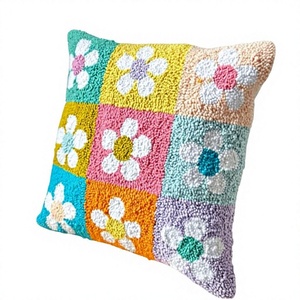 Tufted Cotton Cushion Cover Living Room Home Decor Customize With Custom Design Boho Pillow Eco-Friendly Custom OEM Wholesale - Product Image 1