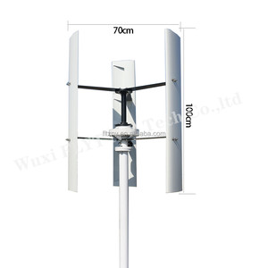Sistema de Energía Eólica de Eje Vertical FLTXNY 1000W 2000W 24V 48V, Generador Eólico Vertical Pequeño, Precio - Product Image 4