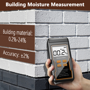 HY16, suministro de fábrica, nueva marca, pantalla LCD digital de mano, medidor de humedad de hormigón para construcción, medidor de humedad de mano - Product Image 5