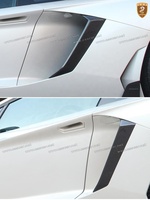 Aérations de garde-boue arrière en fibre de carbone style OEM, légères et améliorées, pour Lamborghini Aventador LP700