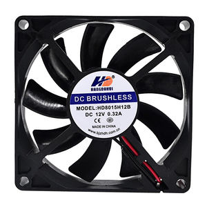 Заводская оптовая продажа, 8015 DC 12 В 1800 об./мин. Шарикоподшипниковые вентиляторы 80x80x15 мм бесшумный вентилятор 80 мм вентилятор охлаждения для очистителей воздуха - Product Image 3