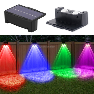 Lampe solaire de jardin extérieure, étanche, éclairage blanc, lampe solaire LED pour sol, décoration murale, paysage extérieur, patio, lampes solaires pour marches - Product Image 1