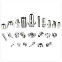 Servicio de Mecanizado CNC OEM, Torneado y Fresado de Cobre Personalizado de 5 Ejes para Mecanizado de Componentes de Precisión con Tolerancia de 0.005 mm, Solución Integral