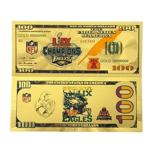Uang Kertas Sepak Bola Amerika 2026 Model Baru 16 Lembar Berlapis Emas 24K untuk Hadiah - Product Image 5