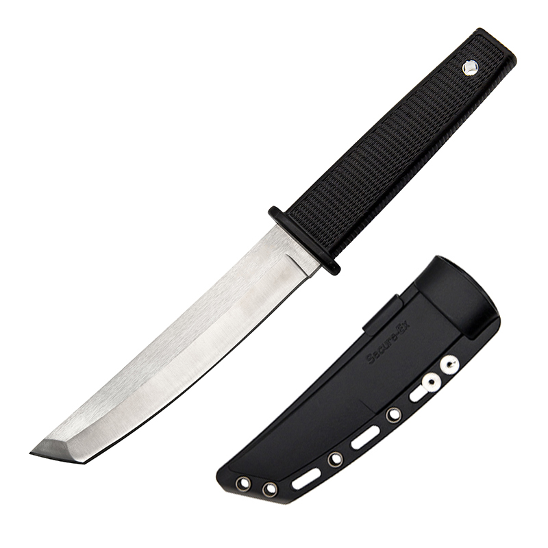 Cold D2 Steel blade 17T Kobun Tanto fixed blade survival knife outdoor hunting tactical EDC knife with sheath 4mm thickness