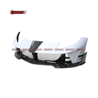 Kit carrosserie en fibre de carbone forgée à sec de style MSY de qualité supérieure pour Ferrari 812 : pare-chocs avant, jupes latérales, ailes, spoiler arrière