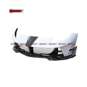 ชุดแต่งคาร์บอนไฟเบอร์แบบฟอร์จแห้งคุณภาพดีที่สุดสไตล์ MSY สำหรับ Ferrari 812 กันชนหน้า สเกิร์ตข้าง บังโคลน สปอยเลอร์หลัง - Product Image 4