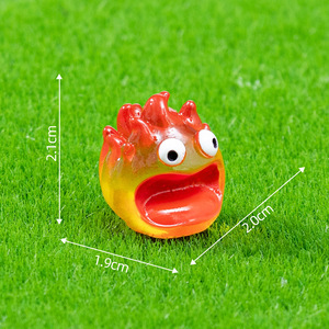 Miniatures de feu en résine, figurines de feu artificiel mignonnes, ornements pour cadeaux, artisanat DIY, scène de micro-feu de camp, décoration de jardin et de maison - Product Image 6