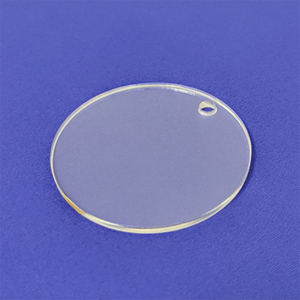 Disques en acrylique artisanaux, cercles en acrylique, disques en plastique transparent - Product Image 3