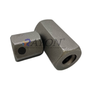 Écrou d'ancrage hexagonal <span class=keywords><strong>en</strong></span> acier au carbone R25 R32 R51 pour boulons de roche, stabilisation des pentes et construction, approuvé ISO - Product Image 4