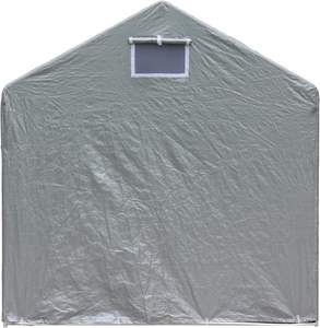 Abri à vélos <span class=keywords><strong>en</strong></span> acier pour l'extérieur, 8x6 pieds, robuste, <span class=keywords><strong>en</strong></span> <span class=keywords><strong>PVC</strong></span> imperméable, résistant au vent, porte enroulable, fenêtre <span class=keywords><strong>de</strong></span> ventilation, résistant aux UV, rangement - Product Image 3