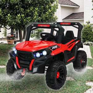 Cochecito de juguete todoterreno eléctrico de gran tamaño para niños, <span class=keywords><strong>coche</strong></span> de Control remoto de dos plazas con función de balanceo, puede sentarse dos personas - Product Image 5