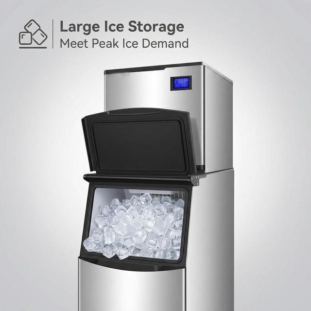 BLG Factory Direct 300kg Cube Ice Machine Industrial Commercial Ice Maker Wholesale for Restaurant Fisherie Project Bulk Orders