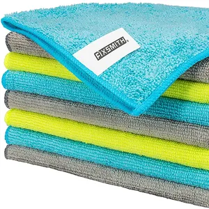 Scratch Free Polishing Microfiber Cleaning Cloth 400gsm For Car Cleaning Micro Fiber Cloth Car Wash Towel