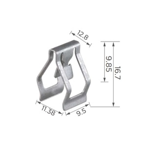 12 Clips De Carrocería De Acero Inoxidable Para Coches RC 1/10, 1/14 Y 1/8 | Pasadores Con Lengüeta Para Sujeción Segura