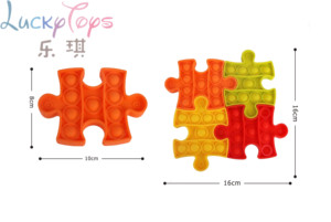 Jouets sensoriels pour enfants, best-seller, Bubble Pop, jouets anti-stress en silicone, jeu <span class=keywords><strong>de</strong></span> bulles, planche d'activités Fidget - Product Image 6