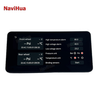 Navihua Écran LCD universel pour moto, affichage sans fil CarPlay Android Auto Hicar, affichage de la pression des pneus WIFI L200