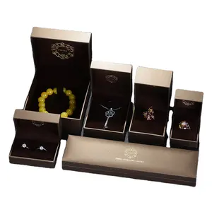 厂家批发定制特制纸质珠宝戒指吊坠盒设计师珠宝礼品盒
