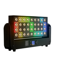 SHEHDS 200W 36 LED Strobe Light, projecteur de scène à tête mobile à faible entretien, RGB DMX512, pour DJ, club, concert, effet lumineux