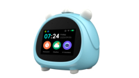 Jam Alarm Pintar Anak dengan Kontrol Suara AI Mesin Suara White Noise Timer Mainan Robot Keren untuk Anak Laki-laki dan Perempuan