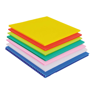 Retardante de fuego Ristance Construcción PP Panel de plástico corrugado Hoja hueca impermeable - Product Image 1