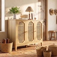 Armoire à chaussures en bois en gros avec détecteur de mouvement, éclairage LED 3 couleurs, station de charge intégrée, durable, facile à assembler pour hôtel et maison