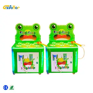A newly designed game for children's coin operated heavy hitting frog hammer products