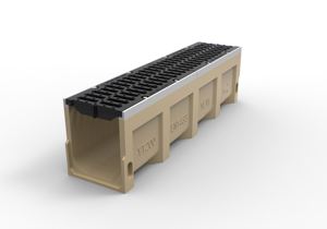 주철 커버가있는 폴리머 콘크리트 컬버트 배수 채널 - Product Image 2